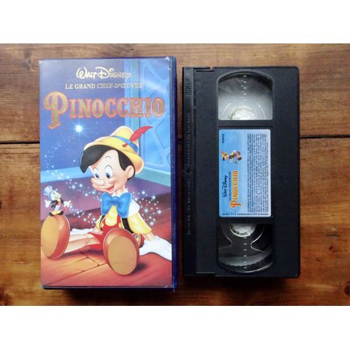 Cassette VHS : Pinocchio (Les grands classiques Walt Disney)