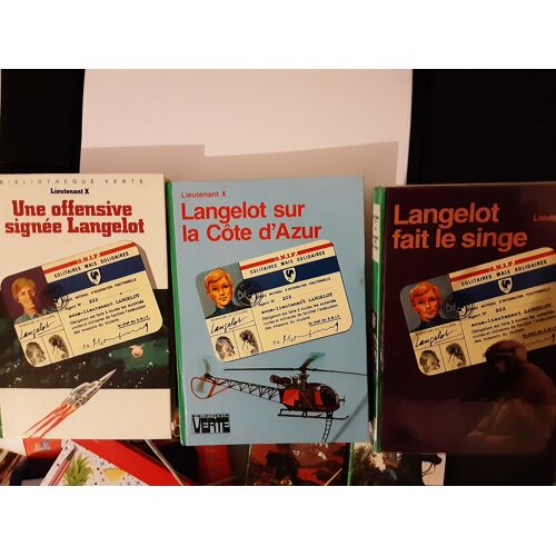 Lot De 3 Livres Langelot: