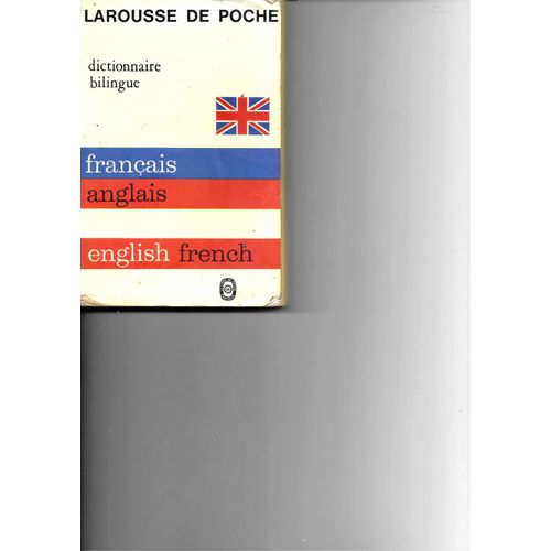 Larousse De Poche Dictionnaire Bilingue Français Anglais
