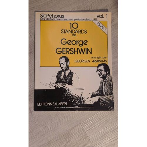 10 Standards De George Gershwin Arrangés Par Georges Arvanitas Vol 1 Piano