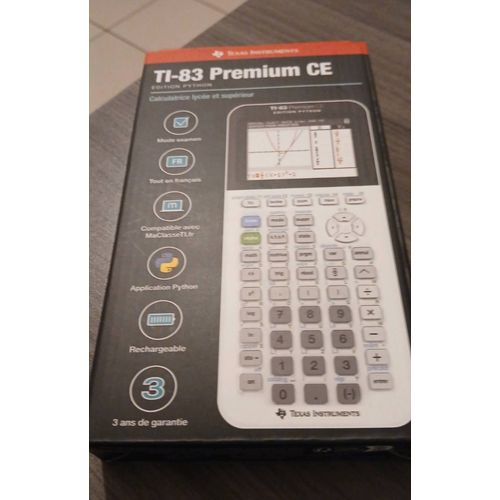 Vends calculette Ti-83 premium