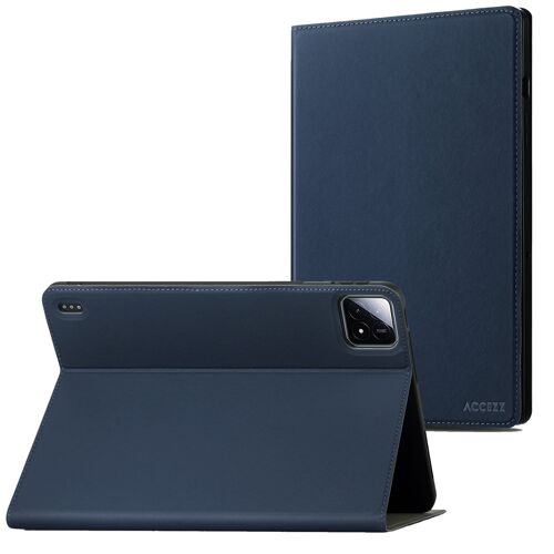 Accezz Coque tablette Classic Xiaomi Pad 6S Pro 12.4 Bleu foncé