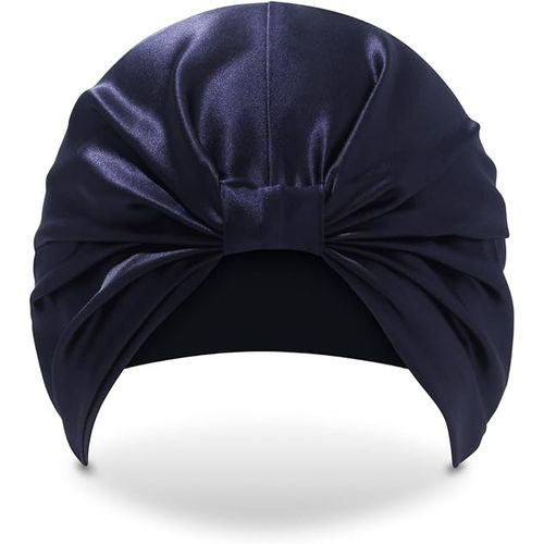 Silke ¿ The Kate | 100 % Soie Luxueuse | Le Turban En Soie Qui Protège Et Répare Les Cheveux Abîmés | Bonnet De Sommeil Adapté Aux Types De Cheveux Frisés, Bouclés Et Raides