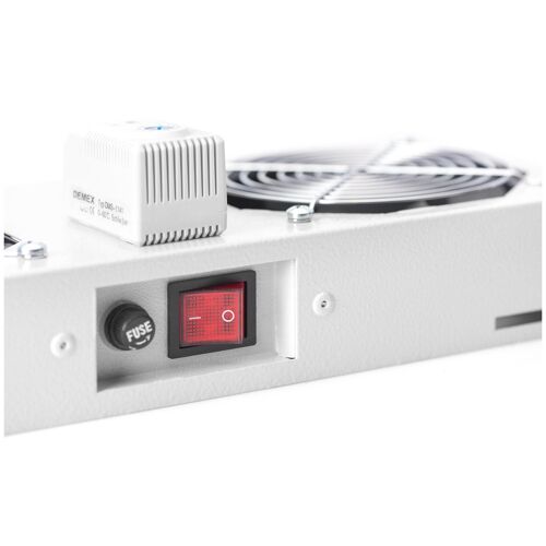Digitus Unité de ventilation de toit pour boîtier mural 483 mm (19")
