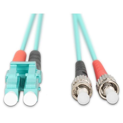Digitus Câble de brassage multimode OM 3 à fibre optique, LC / ST