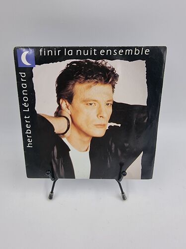 Vinyle 45 Tours Herbert Leonard : Finir La Nuit Ensemble Avec Fourreau