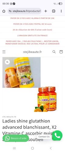 Ladies Shine Advanced, Vitamine C 