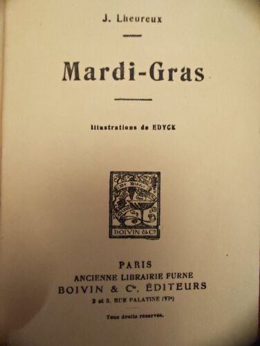 Livre Ancien