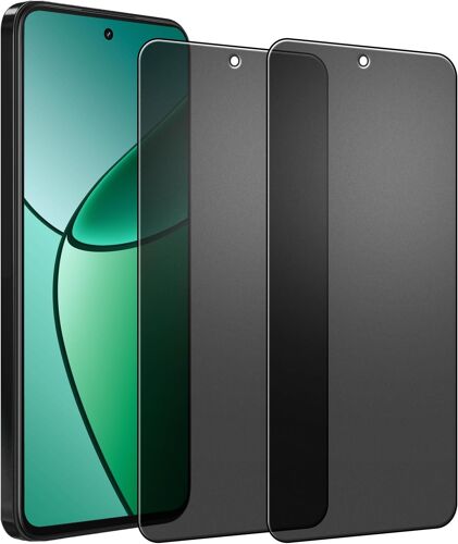 KALANKA-2 Pièces Film protecteur anti-espion mat pour Realme 12+ 5g/12 4g,Protection écran anti-empreintes,anti-regard,ecran de protection privacy [non en verre]