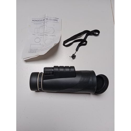 Télescope monoculaire pour smartphone, monoculaire grossissement 10x cham de vision 100m1000m +