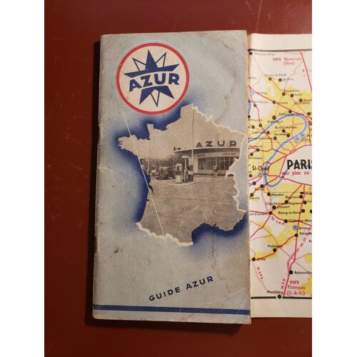 Guide Routier Publicitaire Azur 1955