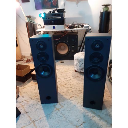 enceintes colonnes vintage SONY 3 voies 150W