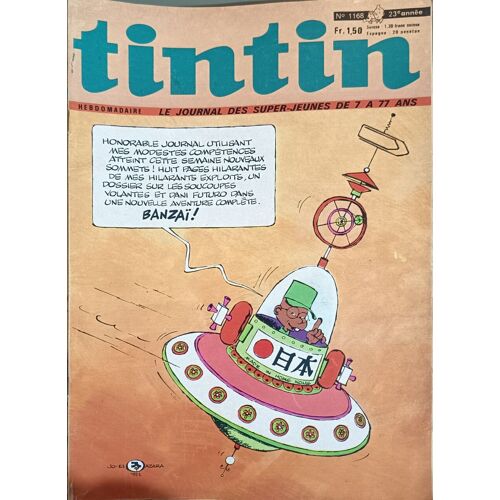 Tintin Hebdomadaire N°1168
