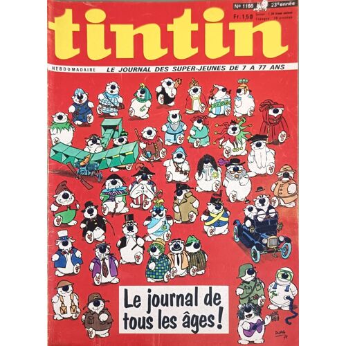 Tintin Hebdomadaire N°1166