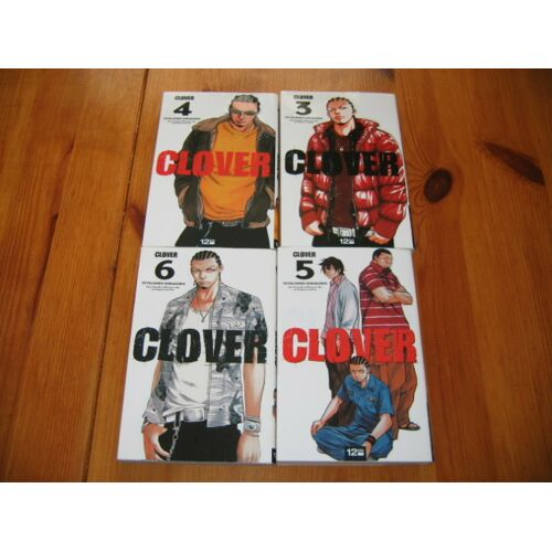 Lot Manga Clover 3-4-5-6 Editions 12 Bis