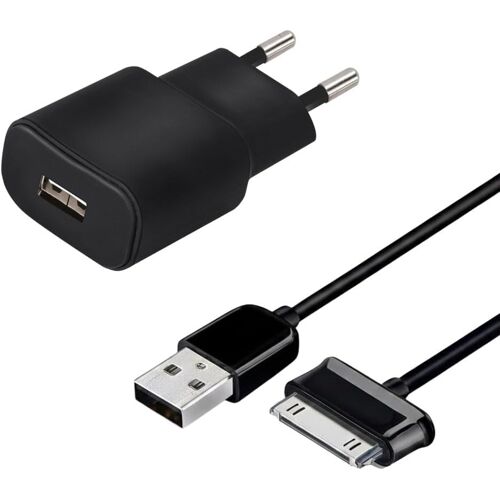 KALANKA-Chargeur + Câble pour Samsung Galaxy Tab 2 7.0 P3100 P3110 Tab 8.9 P7310 Tab P1000 Tab 2 10.1 P5100 P5110 Tab 10.1 P7500 Tab Note 10.1 Type ECC1DPOUBE 30 Broches