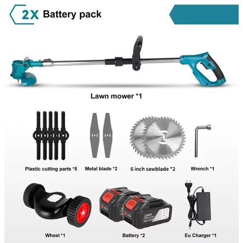 Débroussailleuse électrique sans fil 1500W avec batterie