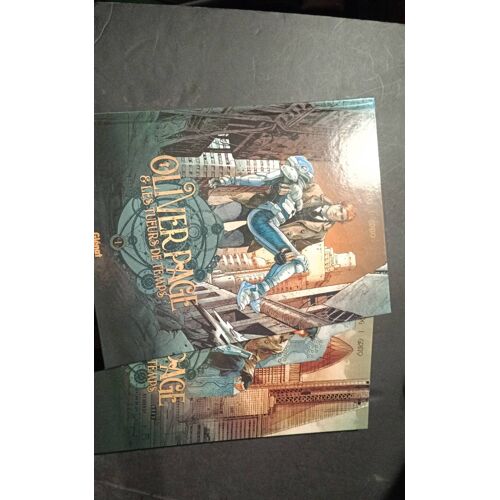 Lot De 2 Bandes Dessinées - Oliver Page Et Mes Tueurs De Temps - Desberg Et Griffo - Glénat .
