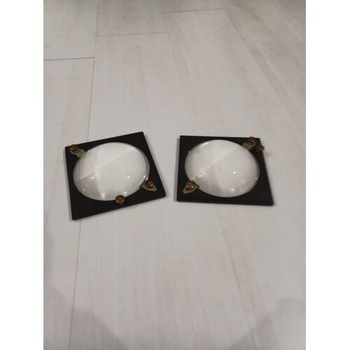 Lot De 2 Condenseurs Agrandisseur Photo,Diametre 11.5 Cm