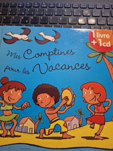 Epm Jeunesse Mes Comptines Pour Les Vacances 1 Livre + 1cd