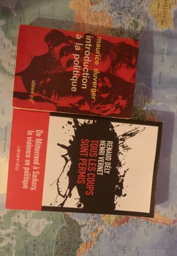 Tous Les Coups Sont Permis Renaud Dély Henri Vernet, Introduction À La Politique Maurice Duverger Lot De 2 Livres