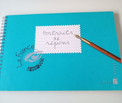Portraits De Régions - Carnet De Voyage Avec 10 Timbres - La France À Voir 2005 Par Catherine Dubreuil