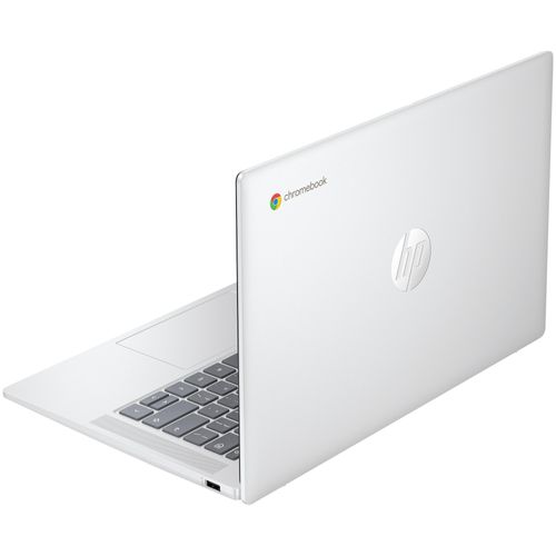 HP Chromebook 14a-nf0002sf Intel N N100 14" HD 4 Go LPDDR5-SDRAM 64 Go eMMC Wi-Fi 6E (802.11ax) ChromeOS Argent