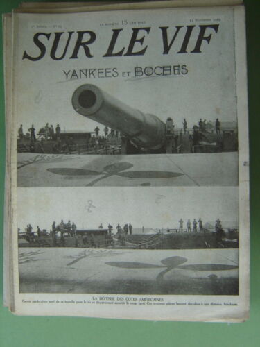 Guerre 1914/18 Hebdo Sur Le Vif N° 53 Du 13/11/1915 *Complet 16 Pages