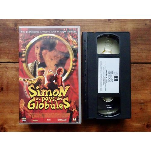 Cassette VHS : Simon au pays des globules