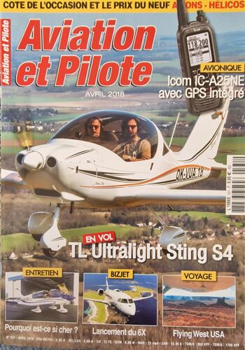 Aviation Et Pilote 531 En Vol Tl Ultralight Sting S4