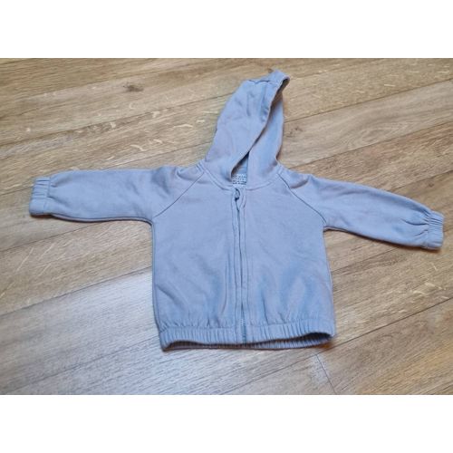 Sweat À Capuche Bébé Garçon Gris 6-9 Mois Primark Cares