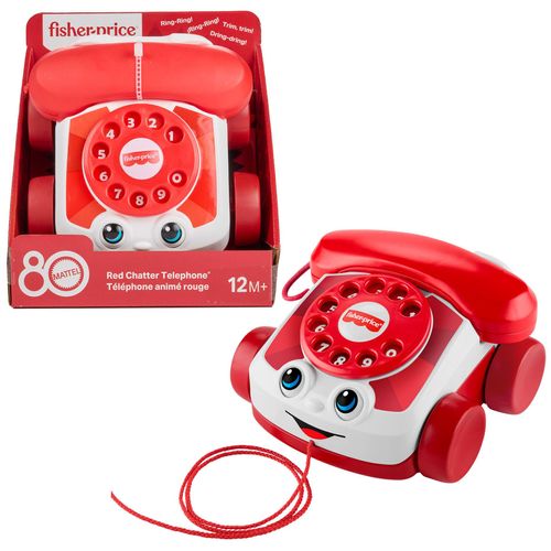 Fisher-Price - Téléphone Animé Rouge