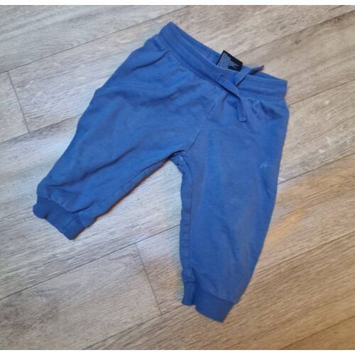 Pantalon Garcon Jogging Bébé Bleu 6-9 Mois H&M Coton Bio