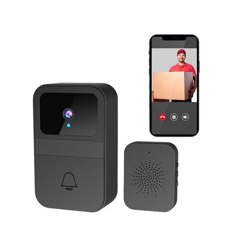 Sonnette vidéo WiFi avec vision nocturne et fonction dingdong