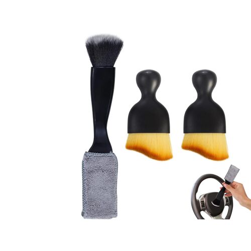 Kit De Nettoyage Intérieur De Voiture (3 Pièces)