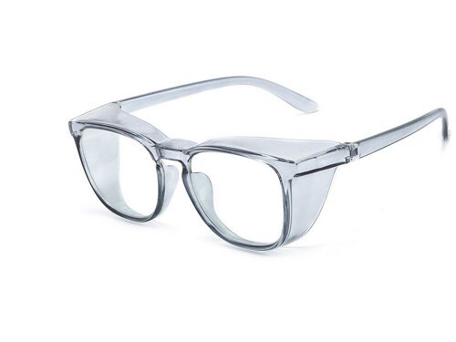 Lunettes de sécurité antibuée avec protection contre la lumière bleue