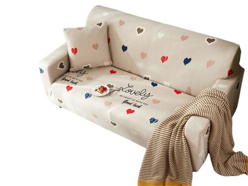 Housse Extensible 4 Places Pour Canapés D'angle Et Canapés En L