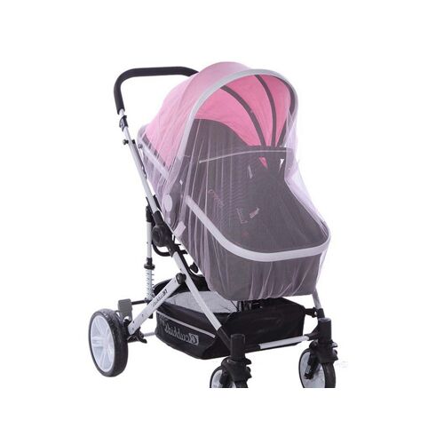 Lot De 2 Moustiquaires Roses Pour Poussette, Couverture Intégrale, Protection Contre Les Insectes