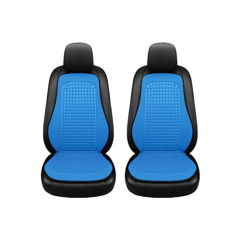 Lot De 2 Tapis De Protection Rafraîchissants Pour Coussins De Siège Auto - Bleu