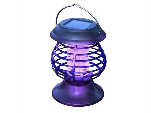 Lot de 4 destructeurs de moustiques solaires à lumière UV