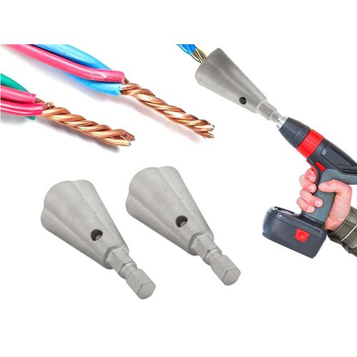 Outil de torsion de fil pour perceuse - Lot de 2