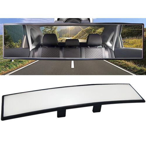 Rétroviseur Grand Angle 2x Pour Voitures - Miroir Convexe À Vision Claire