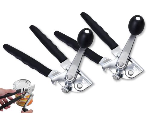 Ouvre-Boîtes Manuel À Long Manche Pour Seniors - Lot De 2