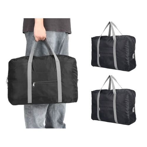 Lot de 2 sacs de voyage pliables et légers