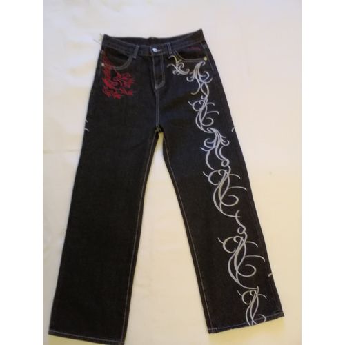 Jeans À Motif