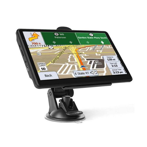 Système de navigation GPS 7 pouces pour voiture et camion avec cartes hors ligne et guidage vocal