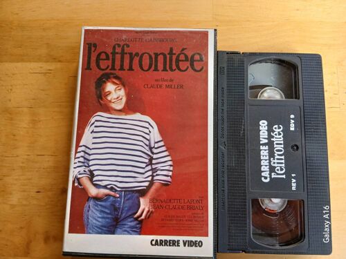 Cassette Video Vhs L`Effrontée