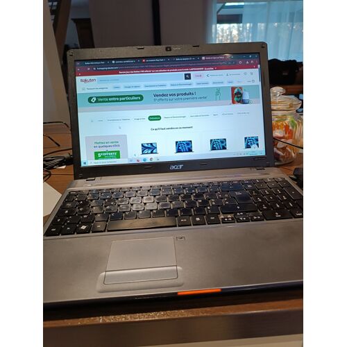 Acer Aspire Timeline 5810TZ-413G32MN - Pentium SU4100 / 1.3 GHz - Win 7 Édition Familiale Premium - 3 Go RAM - 320 Go HDD - DVD SuperMulti DL - 15.6" CineCrystal 1366 x 768 (HD) - GMA 4500MHD