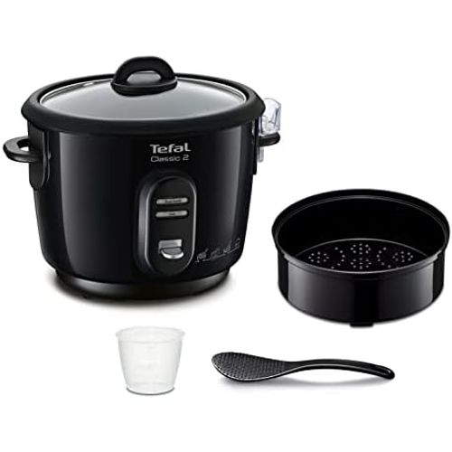 Tefal Classic 2 Cuiseur à Riz 3 L Cuiseur Vapeur Antiadhésif Maintien Chaud