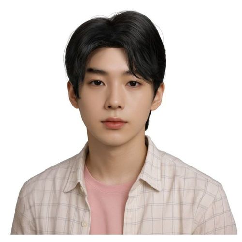 Perruque K-Pop Dark Rebel Mi-Court Noir Homme